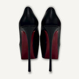 Scarpin Christian Louboutin Duvette Spikes Patent Suede Piou Piou