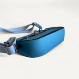 Bolsa Hermès Mini Jypsière Clemence Bleu Jeans Ferragens Palladium