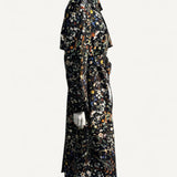 Trench Coat Burberry com Estampa Floral