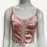 Corset Dolce&Gabbana Rosa com ziper traseiro