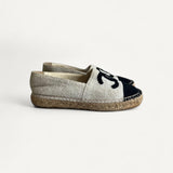 Espadrille Chanel Black & White
