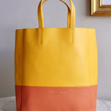 Bolsa Celine Tote Cabas Vertical Bicolor