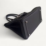 Bolsa Hermès Birkin 30 Togo Noir com Ferragens Palladium