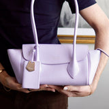 Bolsa Ferragamo East-West Lilás