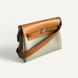 Bolsa Hermès Herbag Mini Toile Écru com Ferragens Palladium