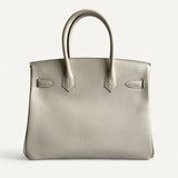 Bolsa Hermès Birkin 30 Epsom Craie com Ferragens Gold