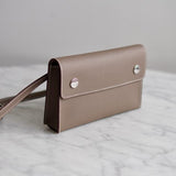 Carteira Hermès Snap Etoupe Epsom Com Ferragens Palladium