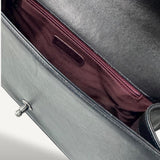 Bolsa Chanel Boy Striped Preta Média