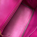 Bolsa Hermès Birkin 30 Rose Scheherazade Croco Niloticus Shiny com Ferragens Gold