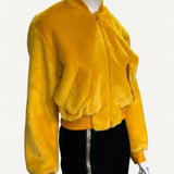 Bomber Moschino Amarela com Rosa