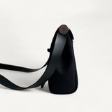 Bolsa Hermès Herbag Mini Toile Noir com Ferragens Palladium