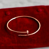 Pulseira Cartier Just Un Clou Spiky Ouro Rosa 18K
