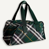 Bolsa Burberry Nylon Check Shield Ivy