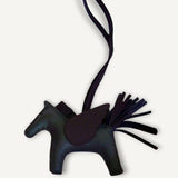 Charm Hermès Rodeo Pegase PM Bai Brun
