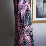 Vestido La DoubleJ Mini Paisley Rosa