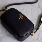 Bolsa Prada Camera Mini Preta