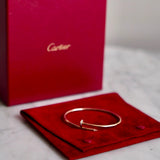 Pulseira Cartier Just Un Clou Spiky Ouro Rosa 18K
