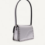 Bolsa Valentino Garavani Rockstud Mirror Leather