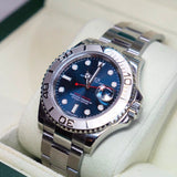 Relógio Rolex Yacht-Master 40 Em Aço Oystersteel & Platina