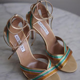 Sandália Aquazzura Tiras Coloridas
