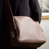 Bolsa Ferragamo Tiracolo Lambskin Marrom
