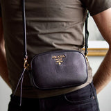 Bolsa Prada Camera Mini Preta