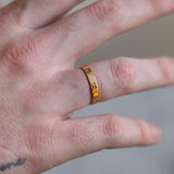 Anel Cartier LOVE em Ouro Amarelo 18k Aro 24