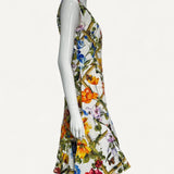 Vestido Dolce & Gabbana Damasco Printed