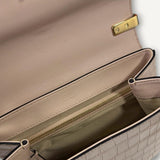 Bolsa Chloè Tiracolo Croco Rose