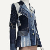 Blazer Dolce & Gabbana Denim Patchwork