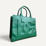 Bolsa Dolce & Gabbana DG Daily em Couro Verde