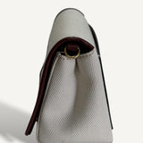 Bolsa Burberry Note Canvas Logo Crossbody