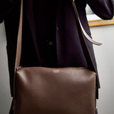Bolsa Ferragamo Tiracolo Lambskin Marrom