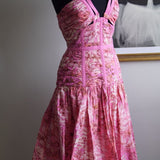 Vestido Ulla Johnson Kaia Corset Rosa