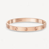 Pulseira Cartier Love em Ouro Rose