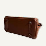 Bolsa Hermès Birkin Shoulder Light 29 Evercolor Gold com Ferragens Gold