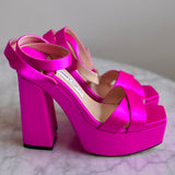 Sandália Jimmy Choo Gaia Fuchsia
