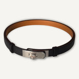 Cinto Hermès 18 Noir Com Ferragens Palladium