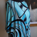 Camisa Emilio Pucci com Estampa Azul