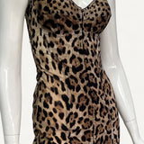 Vestido Dolce & Gabbana com Estampa de Onça