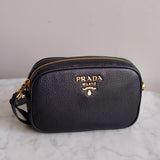 Bolsa Prada Camera Mini Preta