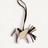 Charm Hermès Pegasus PM Rose Darling / Kraft / Jaune