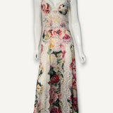 Vestido Dolce & Gabbana Slip Dress Mixed Floral