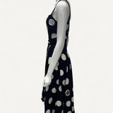 Vestido Dolce & Gabbana Polka Dot- Print Fit&Flare Midi