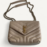 Bolsa Saint Laurent Lou Lou Bege