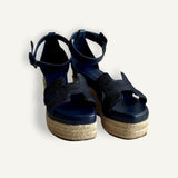 Sandália Hermès Elda Espadrille