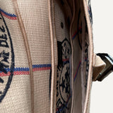 Bolsa Christian Dior Saddle Bege Ferragem Chumbo