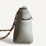 Bolsa Loro Piana Extra Pocket L19 Natural Beige Com Ferragens Douradas