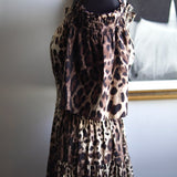 Vestido Dolce & Gabbana Gypsy Animal Print