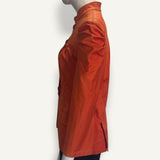 Blazer Versace Laranja com Pregas